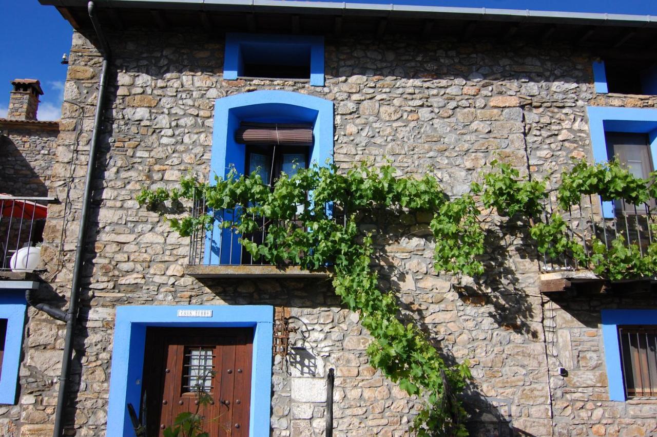 Apartamento El Fenal De Turmo Casa Rural "El Capricho De Nieves" Laspuña Esterno foto